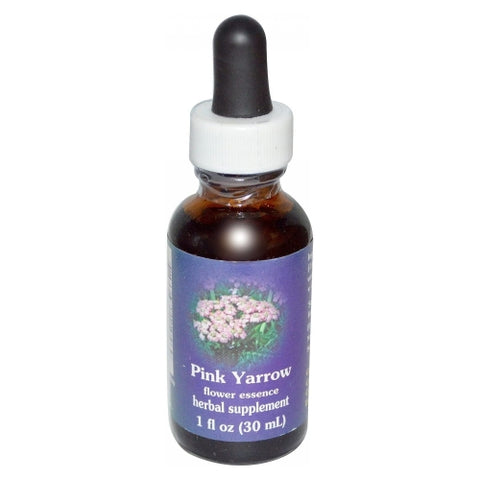 Flower Essence Services, Pink Yarrow Dropper, 1 oz