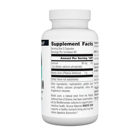 Source Naturals, Mastic Gum Extract, 500 mg, 120 Caps