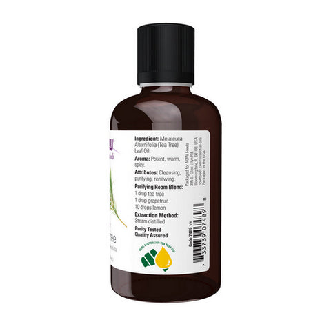 Now Foods, Tea Tree Oil, 2 0z
