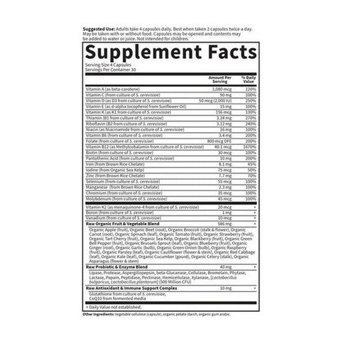 Garden of Life, Vitamin Code, Women's Formula 120 Caps