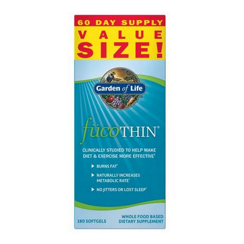 Garden of Life, FucoThin, 180 Softgels