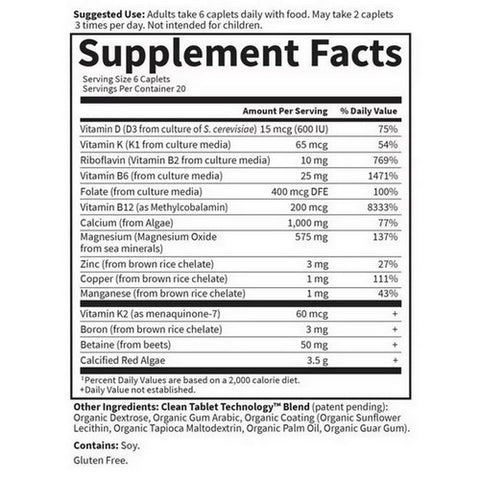 Garden of Life, Living Calcium Advanced, 120 Caplets