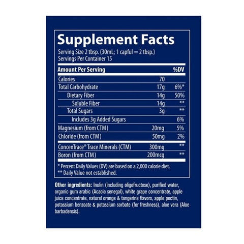 Trace Minerals, Fiber 14G Orange Tangerine, 15 oz Trace Minerals