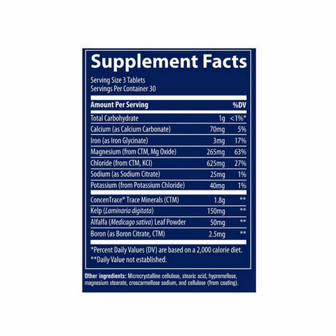 Trace Minerals, Trace Mineral Tablets, 90 Tabs