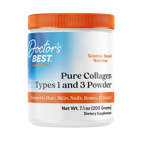 Doctors Best, Best Collagen Types 1 & 3, 200 g Powder