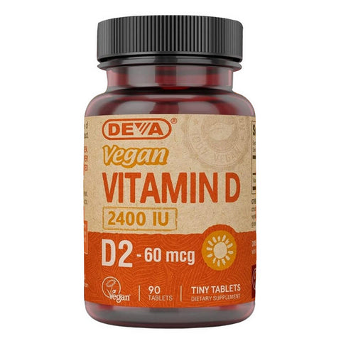 Deva Nutrition, Vegan Vitamin D, 800 IU, 90 tabs