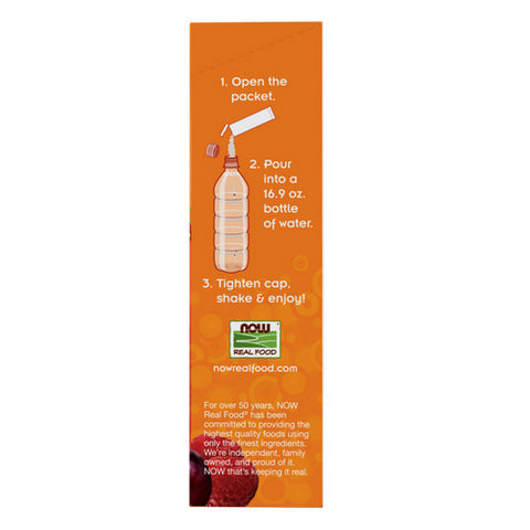Now Foods, Sugar Free Drink Sticks, Tropical Punch with Fiber 12 sticks, 2.1 oz
