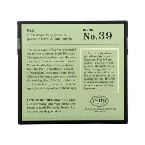 Smithtea, Fez Tea, 15 Bag