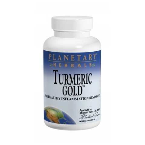 Planetary Herbals, Turmeric Gold, 500 mg, 60 tabs