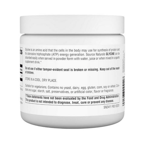 Source Naturals, Glycine Powder, 226.8 GM, 8 oz