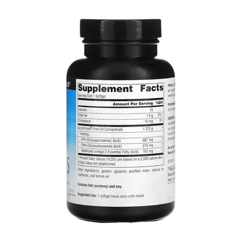 Source Naturals, ArcticPure Omega-3 1125 Fish Oil, 60 softgels