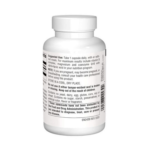 Source Naturals, Alpha Lipoic Acid, 600 MG, 120 caps