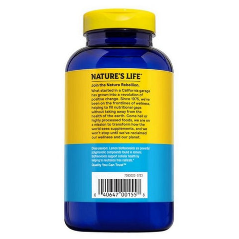 Nature's Life, Lemon Bioflavonoids, 1000 mg, 250 tabs