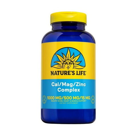 Nature's Life, Cal-Mag-Zinc, 1000/600/15 mg, 250 caps