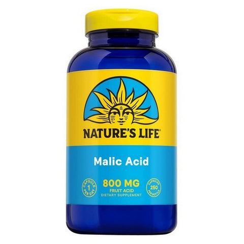 Nature's Life, Malic Acid, 800 Mg, 250 Veg Caps