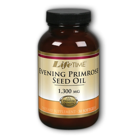 Life Time Nutritional Specialties, Evening Primrose Oil, 1300 mg, 50 softgels