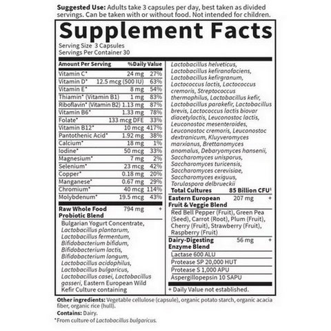 Garden of Life, RAW Probiotics Men, 90 caps