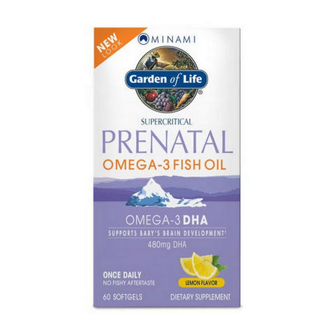 Minami Nutrition, Minami Prenatal, Lemon 60 softgel