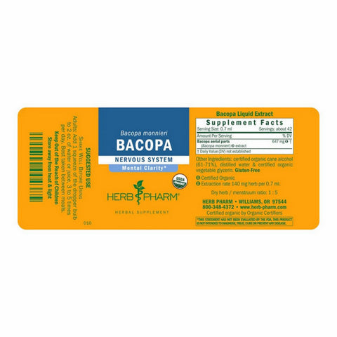 Herb Pharm, Bacopa Extract, 4 oz