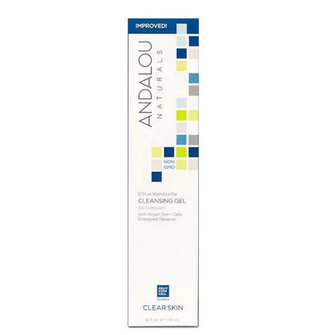 Andalou Naturals, Cleansing Gel, 6 oz, Citrus Kombucha