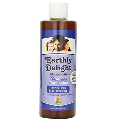Earthly Delight, Shampoo Tropical Rain, 16 oz