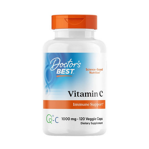 Doctors Best, Vitamin C with Quali, 1000 mg, 120 Veggie Caps