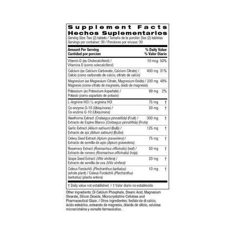 Bio Nutrition Inc, Blood Pressure Wellness, 60 tabs