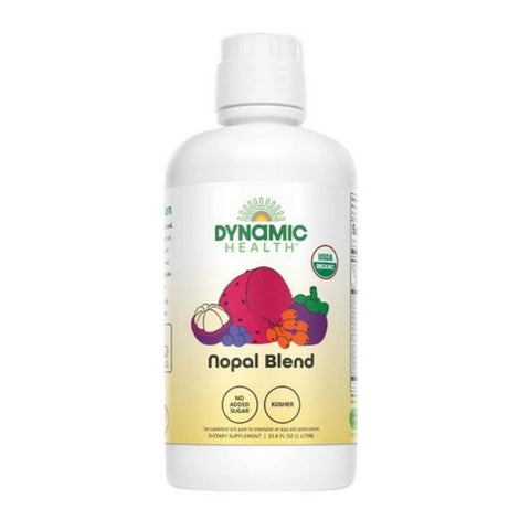 Dynamic Health Laboratories, Organic Nopal Juice Blend, 33.8 oz