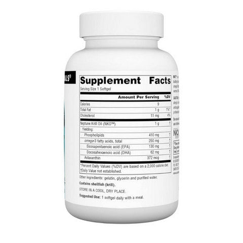 Source Naturals, Neptune Krill Oil, 1000 mg, 60 sgels