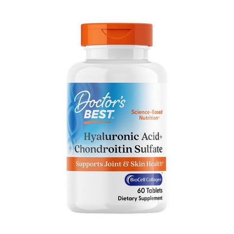 Doctors Best, Hyaluronic Acid with Chondroitin Sulfate, 60 Tabs
