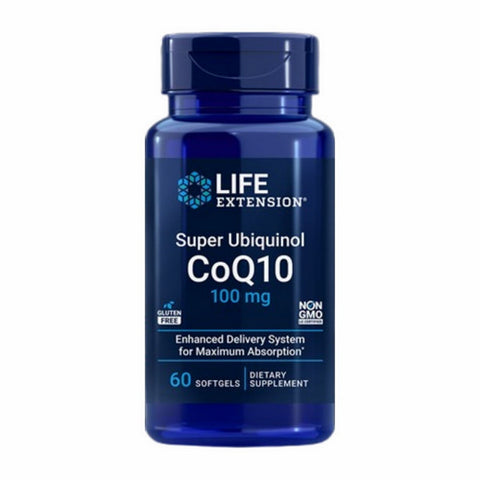Life Extension, Super Ubiquinol CoQ10, 100 mg, 60 sgels