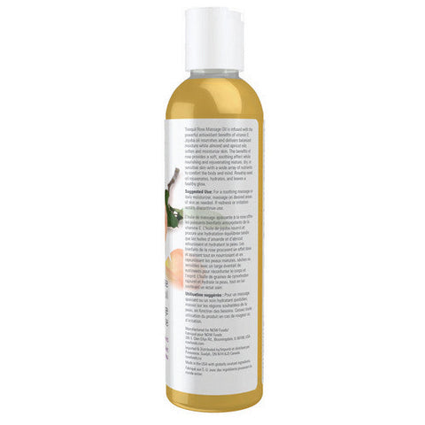 Now Foods, Tranquil Rose Massage Oil, 8 Oz Now Foods