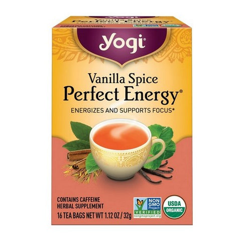 Yogi, Vanilla Spice Perfect Energy, 1.12 Oz