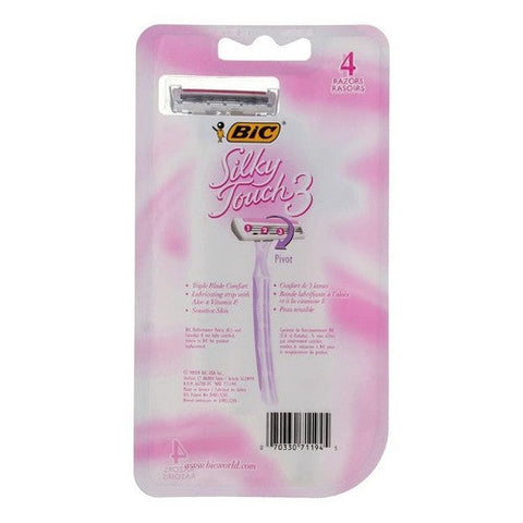 Bic, Silky Touch 3 Shavers For Women, 4 each Bic