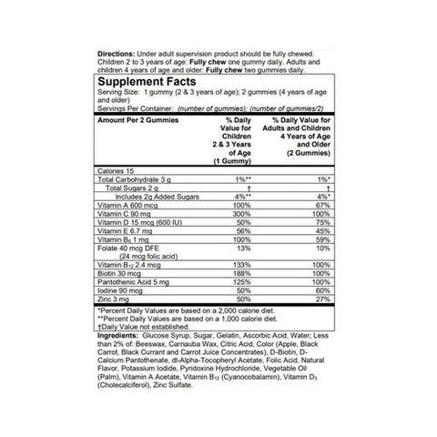 Flintstones, Immunity Support Children's Multivitamin Gummies, 60 Count Flintstones