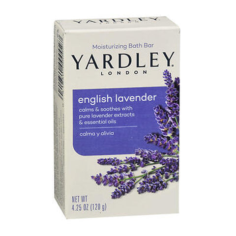 Yardley, London Naturally Moisturizing Bar Soap, English Lavender 4.25 oz