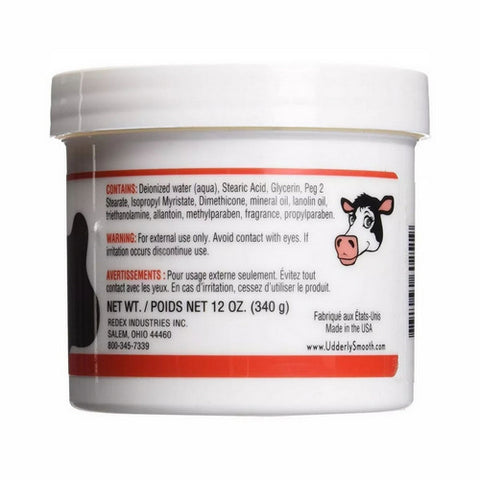Udderly Smooth, Body Cream Skin Moisturizer Original, 12 Oz