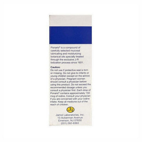 Ponaris, Nasal Emollient Bottle With Dropper, 1 Oz Ponaris