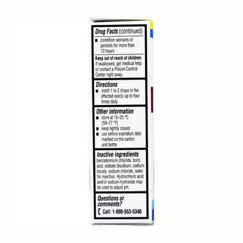 Bausch + Lomb, Bausch And Lomb Advanced Eye Relief Redness Reliever Lubricant Drops, 0.5 oz