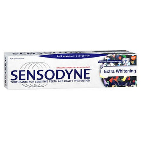 Sensodyne, Sensodyne Fluoride Toothpaste, Extra Whitening 6 oz