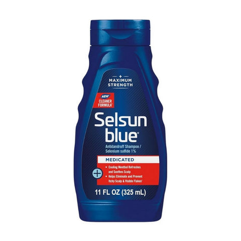 Selsun Blue, Medicated Dandruff Shampoo, 11 Oz