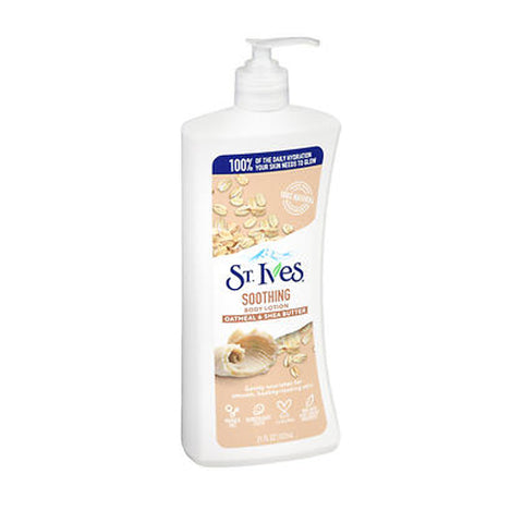 St. Ives, Naturally Soothing Body Lotion, Oatmeal & Shea Butter 21 Oz
