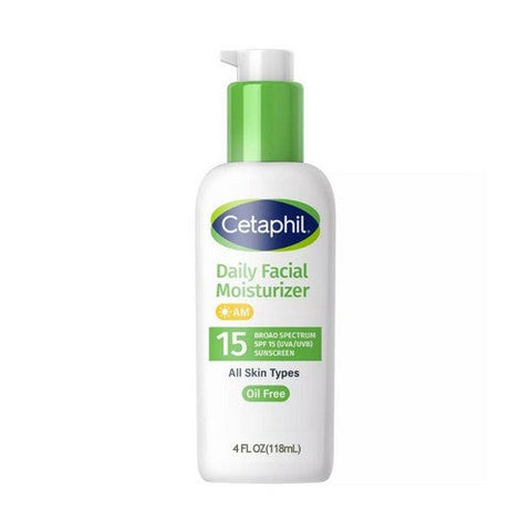 Cetaphil, Daily Facial Moisturizer Spf 15 Dry To Normal Sensitive Skin, 4 Oz Cetaphil