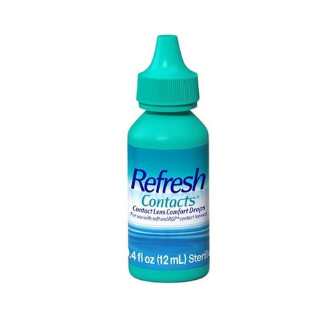 Refresh, Contacts Lubricant Eye Drops, 0.4 Oz Refresh