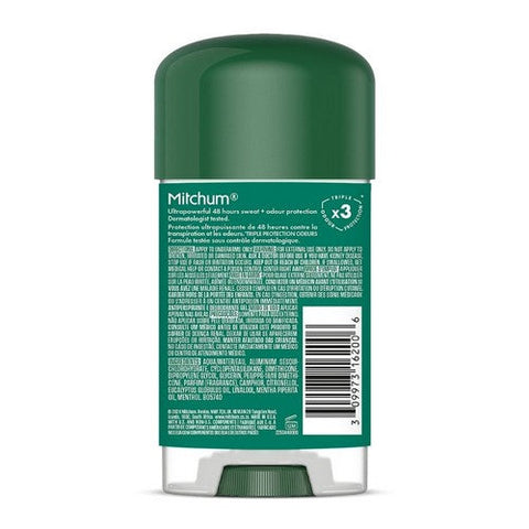 Mitchum, Men Triple Odor Defense Anti-Perspirant & Deodorant Gel Sport, 2.25 Oz Mitchum